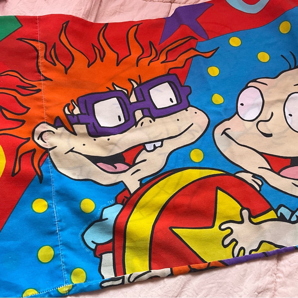 Vintage Rugrats Pillowcase Set - 90s y2k Bedding